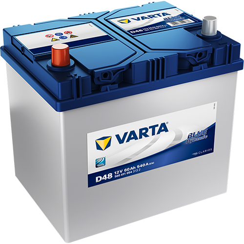 Batería 60Ah VARTA D48 SLI Blue Dynamic, ZENTEO